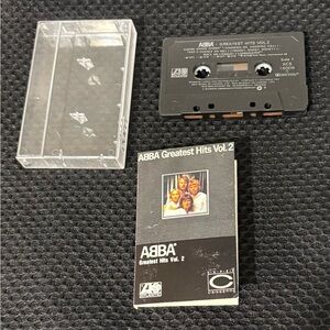 ABBA - Greatest Hits Vol. 2 Cassette Tape (Vintage, Atlantic Records)